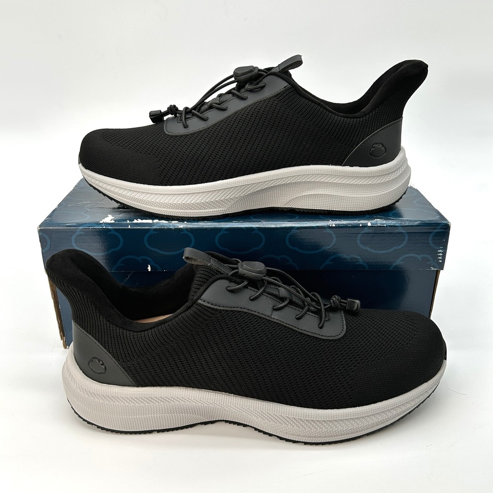 Hands-Free Orthopedic Shoes‎ Dr. Comfort Finch Mens Size 12 W Black Mesh NEW